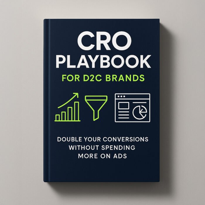 CRO Playbook for D2C Brands