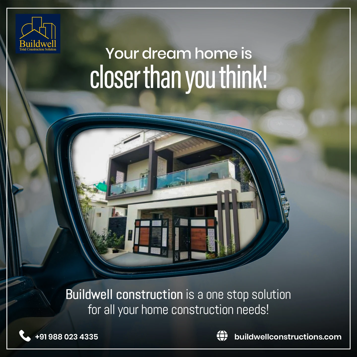 Buildwell residential property campaign artwork